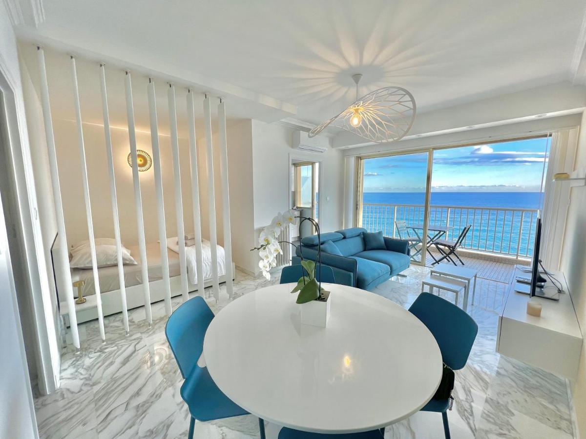 Seaviews By Jenni Menton, La Suite, Superbe Front De Mer, Top Emplacement Avec Terrasse Et Parking! Zewnętrze zdjęcie